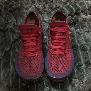 Nike Air VaporMax Flyknit Men's Shoes - Red